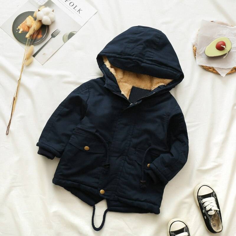 Boy's Winter Hooded Thick Coats | For Happy Baby
